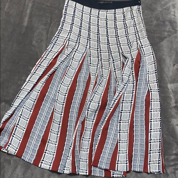 High waisted flare Zara skirt - Picture 4 of 6